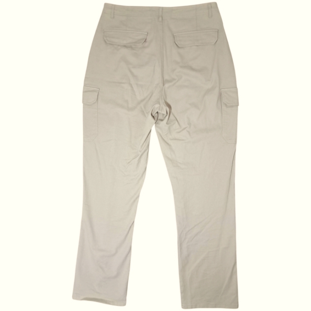 American Tall Cargo Chino Pants | 12 Tall | Soft Beige | Utility Style - Picture 11 of 16